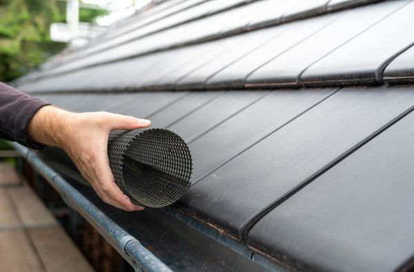 Gutter Mesh Installation in Simpsonville